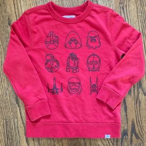 GAP Kids Star Wars Sweat Shirt - Size Small (6-7)